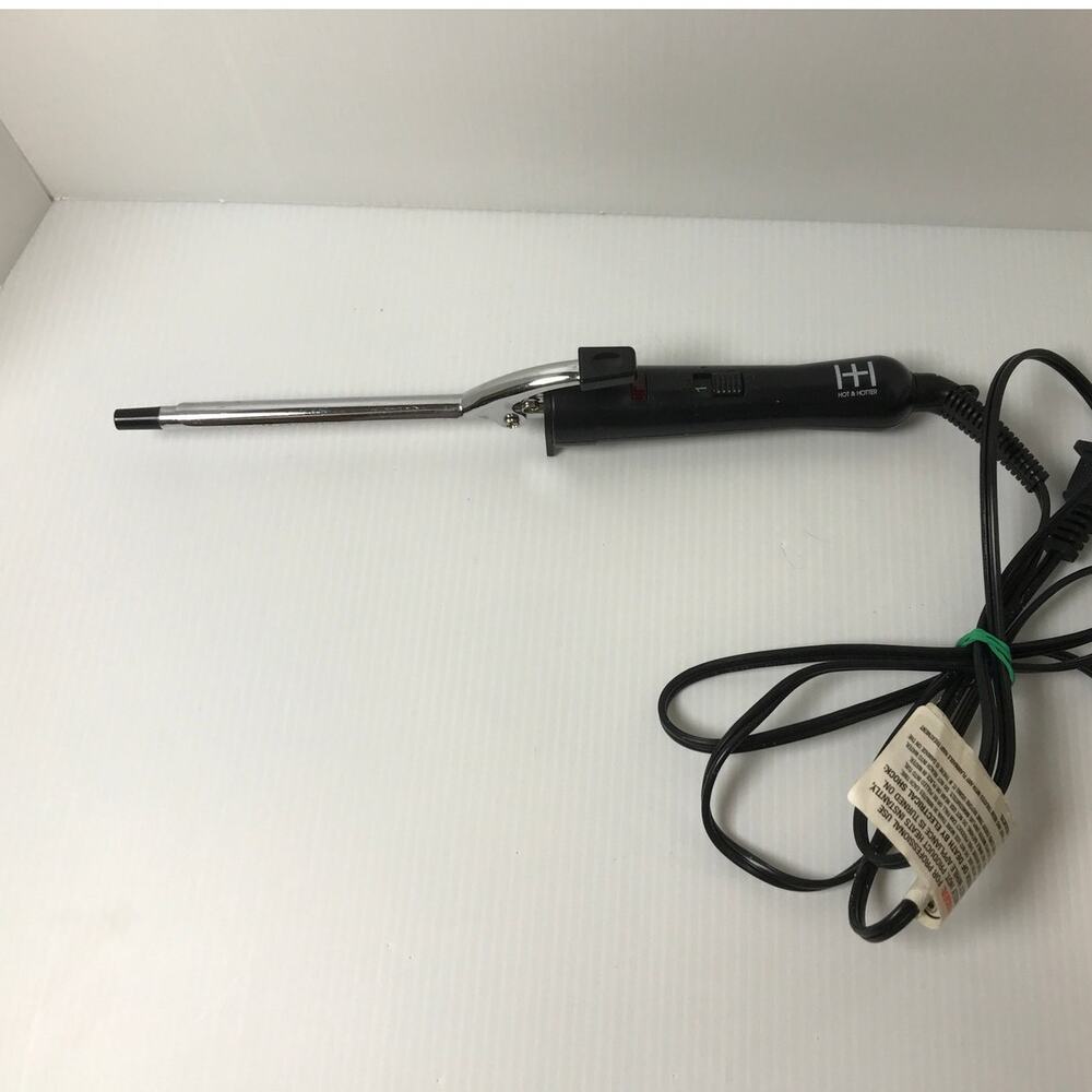Hot & Hotter Vintage 2 Settings Electric Classic Styling Curling Iron 1” Barrel